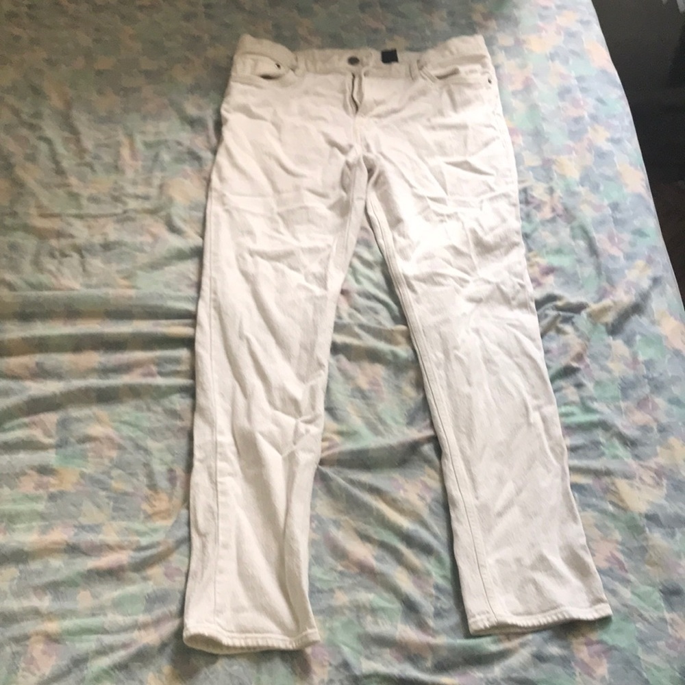 White jeans